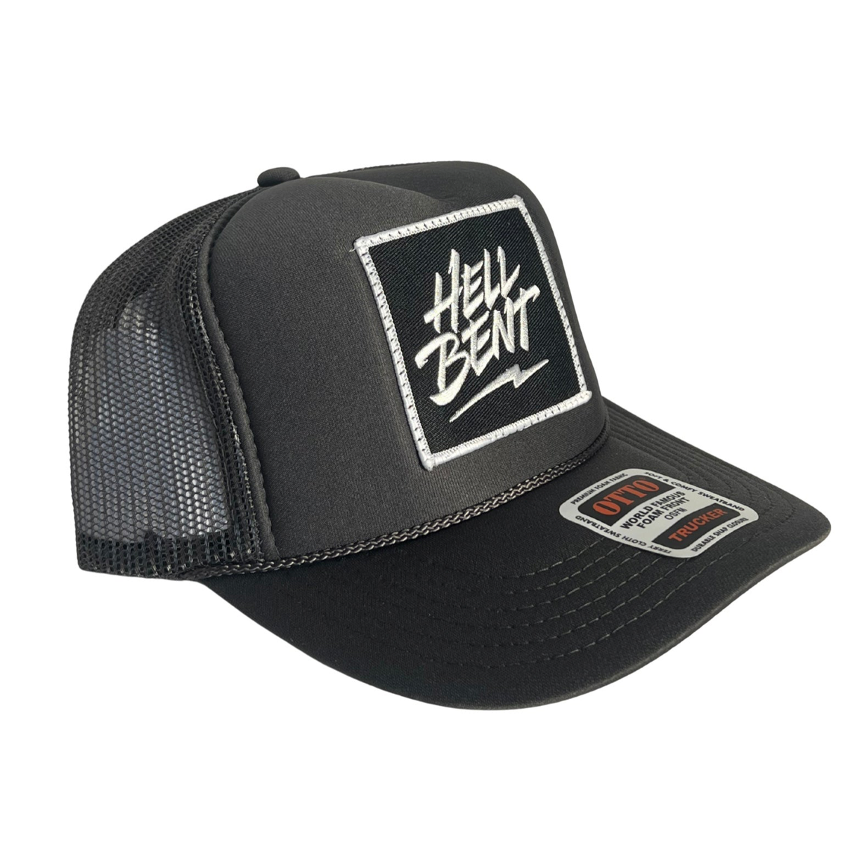 HellBent Patchwork SnapBack hat gold camo gray