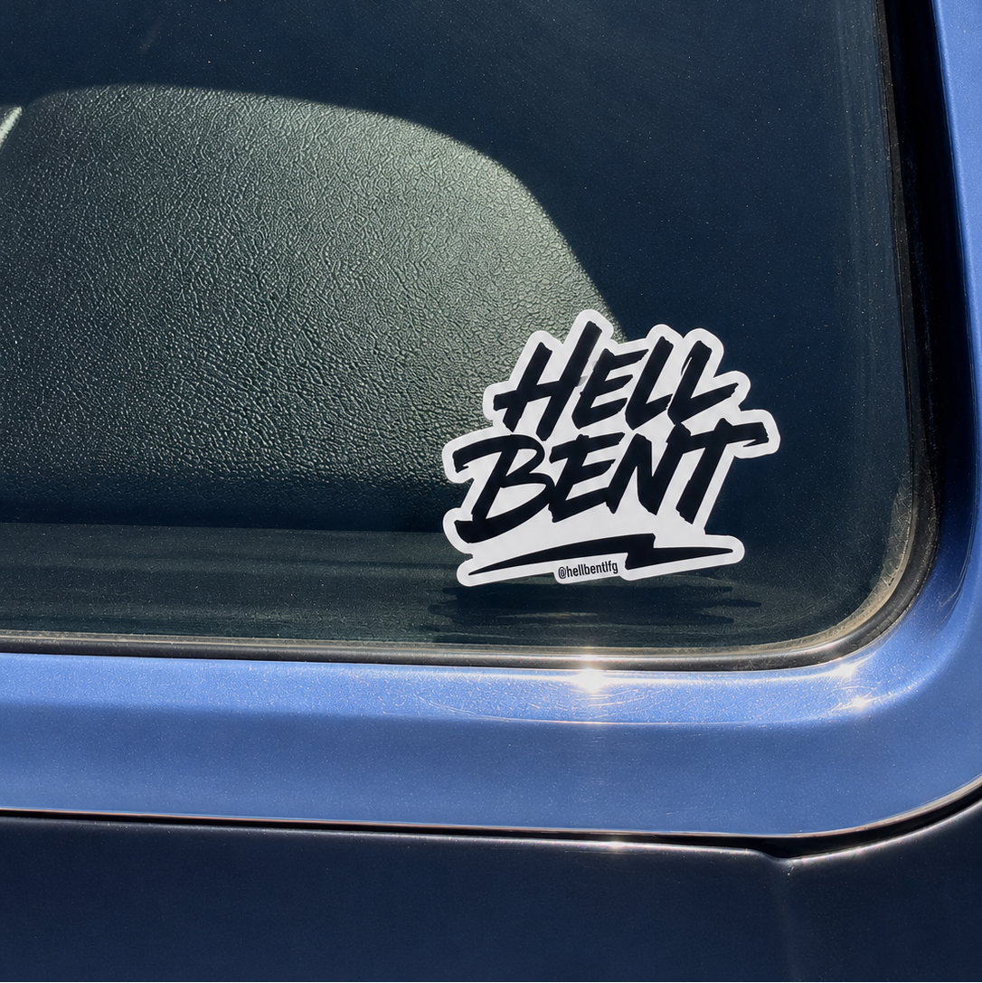 HellBent Stickers Pack of 3