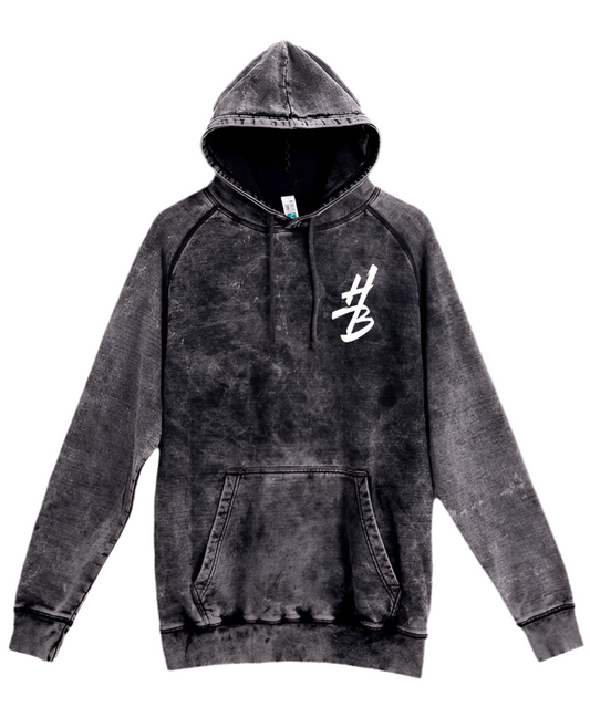 Black Cloud Raglan Hoodie (Unisex)