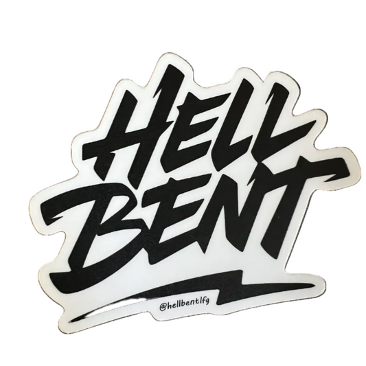 HellBent Stickers Pack of 3